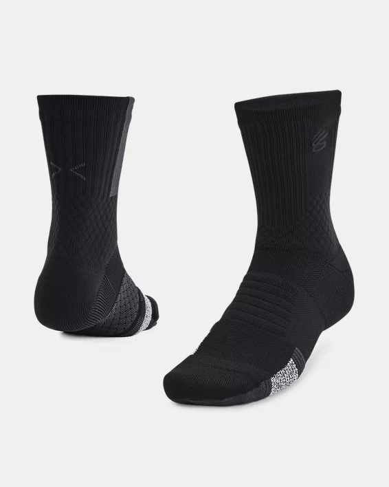 Curry ArmourDry Playmaker Unisex Mid-Crew Socks