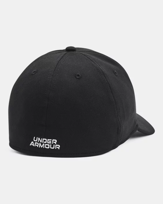 UA Blitzing Low Mens Stretch Fit Cap - Image 2