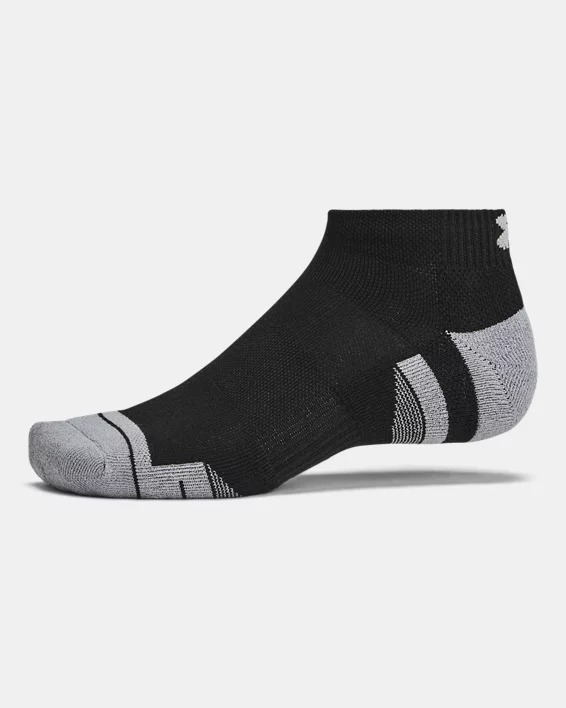 UA Performance Tech Unisex 3-Pack Low Cut Socks - Image 4