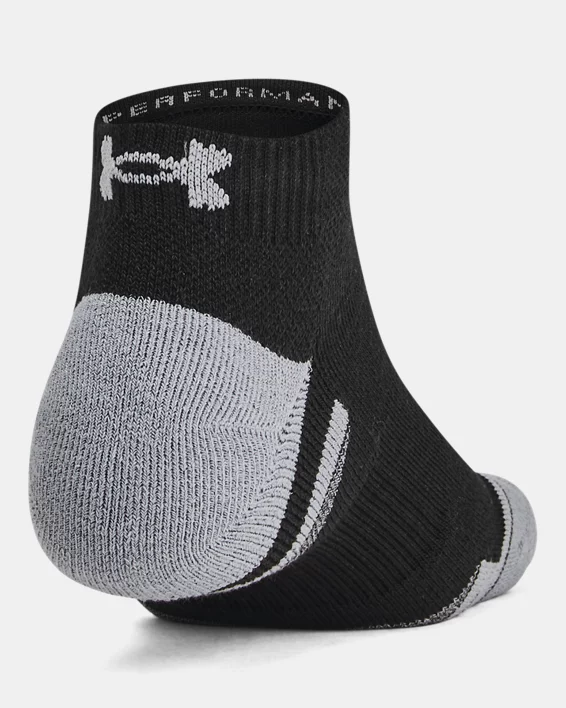 UA Performance Tech Unisex 3-Pack Low Cut Socks - Image 3