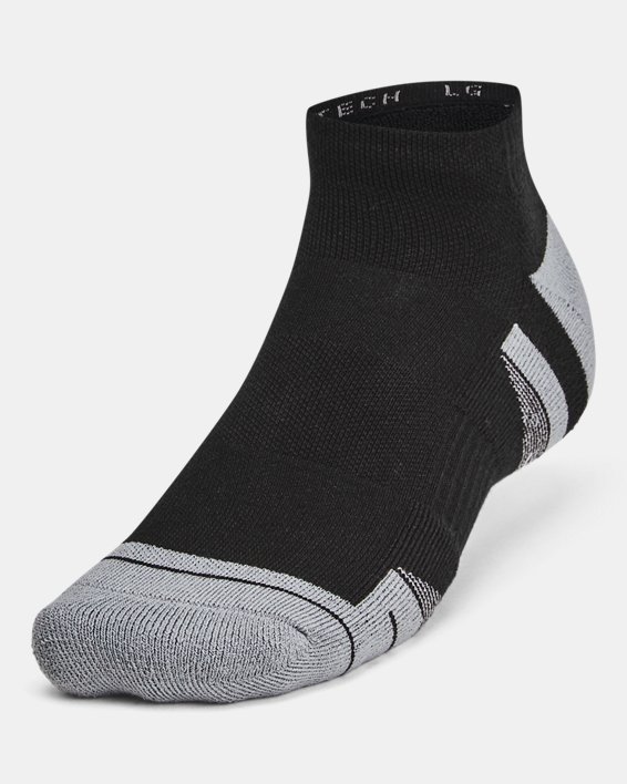 UA Performance Tech Unisex 3-Pack Low Cut Socks - Image 2