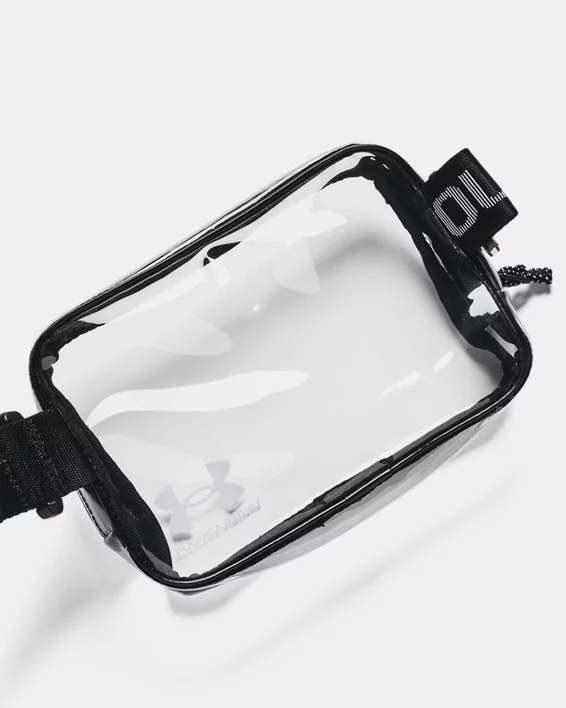 UA Essential Clear Waist Bag Crossbody - Image 3