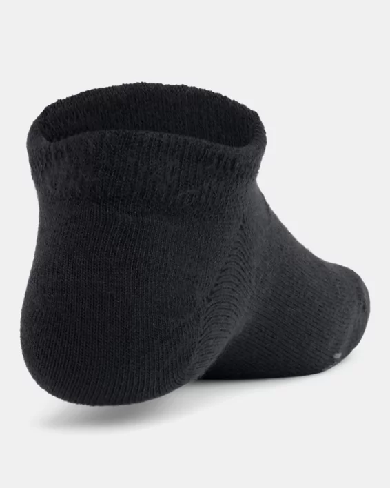 UA Essential Kids 6-Pack No-Show Socks - Image 3