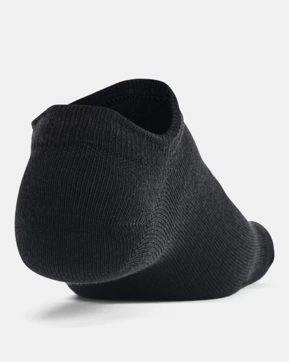 UA Essential Unisex 6-Pack No-Show Socks - Image 3