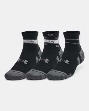 UA Performance Tech Unisex 3-Pack Quarter Socks