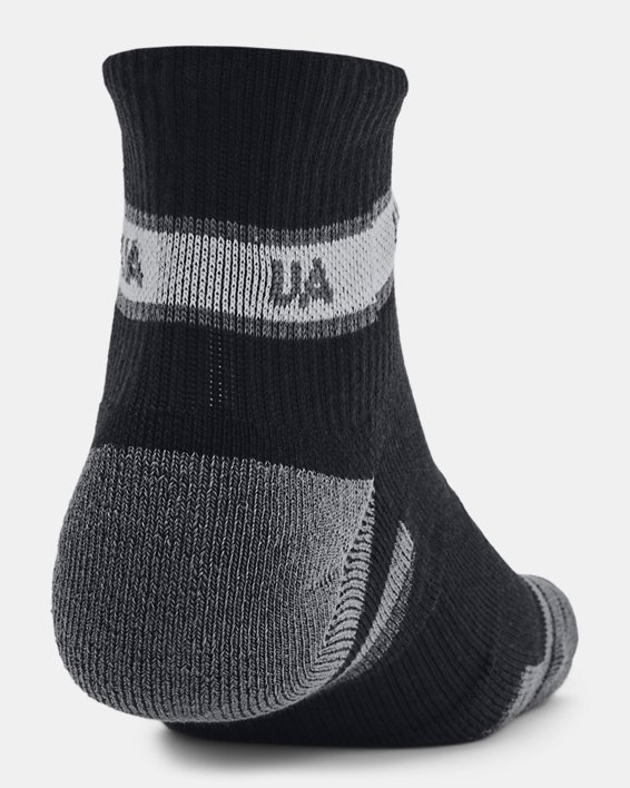 UA Performance Tech Unisex 3-Pack Quarter Socks - Image 3