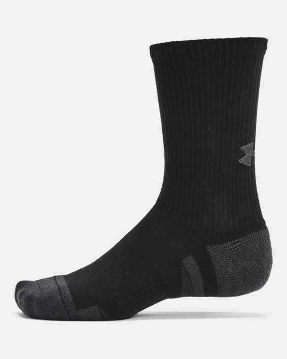 UA Performance Tech Unisex 6-Pack Crew Socks - Image 4