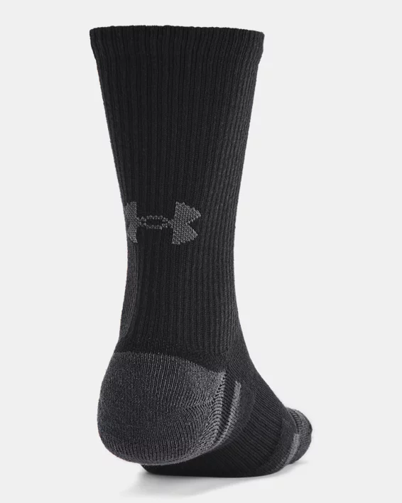 UA Performance Tech Unisex 6-Pack Crew Socks - Image 3