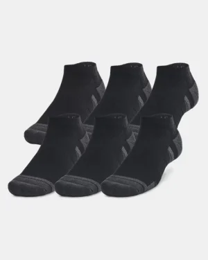 UA Performance Tech Unisex 6-Pack Low Socks