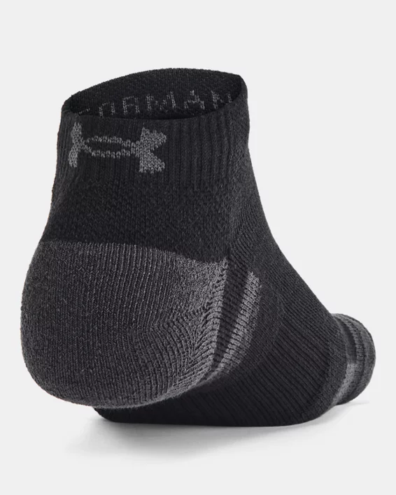 UA Performance Tech Unisex 6-Pack Low Socks - Image 3