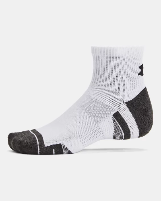 UA Performance Tech Unisex 6-Pack Quarter Socks - Image 4