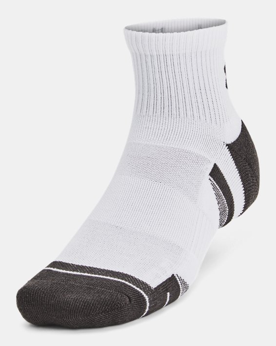 UA Performance Tech Unisex 6-Pack Quarter Socks - Image 2