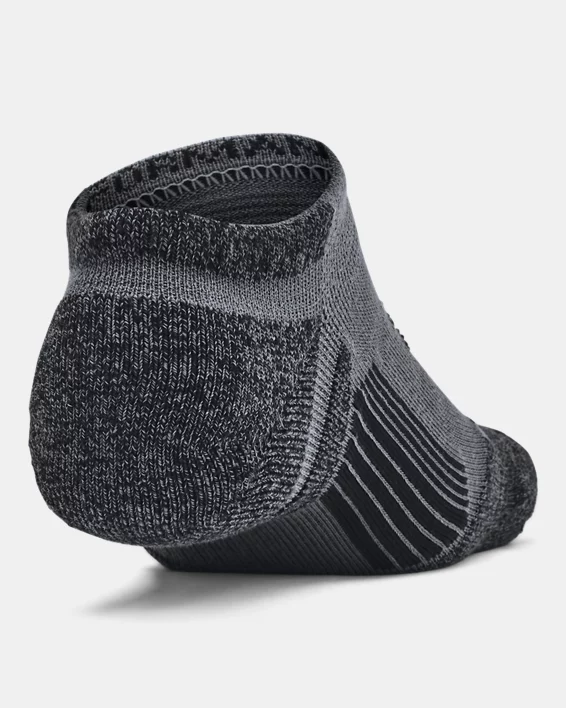 UA Performance Tech Pro Unisex 3-Pack No Show Socks - Image 3