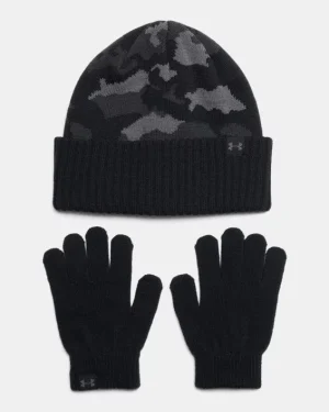 UA Beanie & Gloves Boys Set