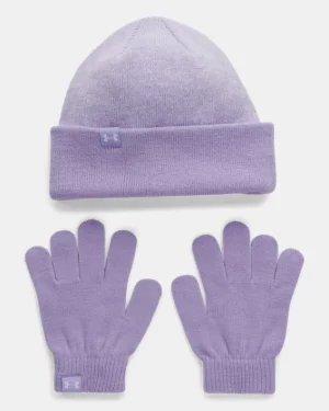 UA Beanie & Gloves Girls Set