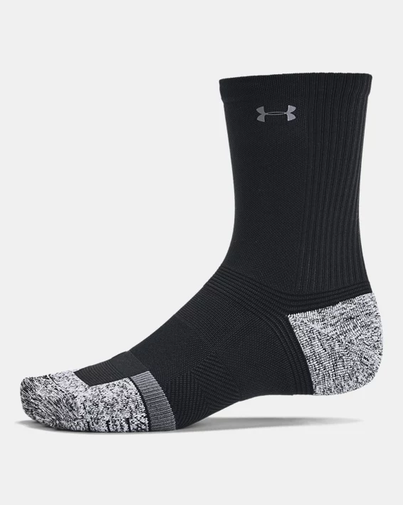 UA ArmourDry Pro Unisex 3-Pack Mid-Crew Socks - Image 4