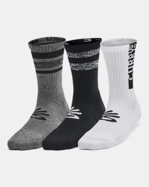 Curry 3-Maker Kids 3-Pack Mid-Crew Socks