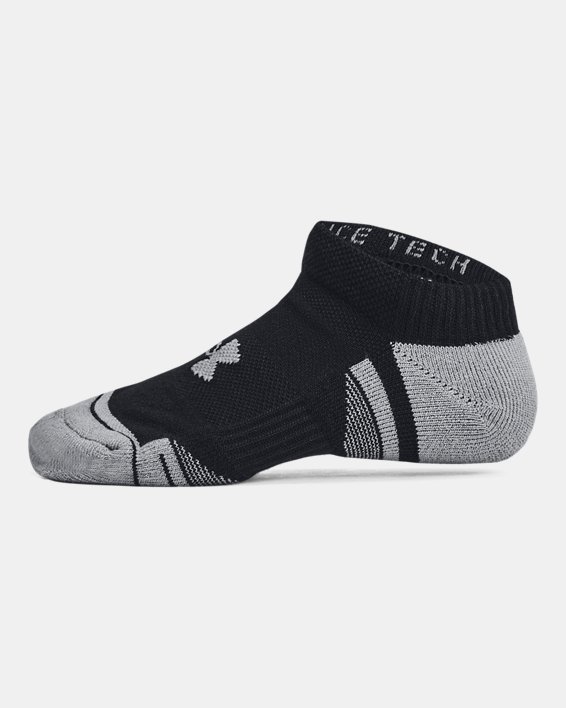 UA Performance Tech Kids 6-Pack No Show Socks - Image 4