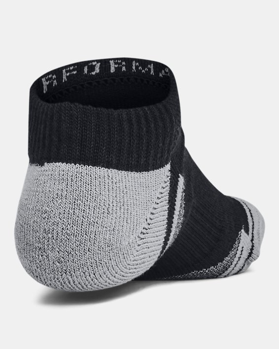 UA Performance Tech Kids 6-Pack No Show Socks - Image 3
