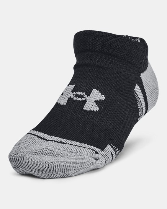 UA Performance Tech Kids 6-Pack No Show Socks - Image 2