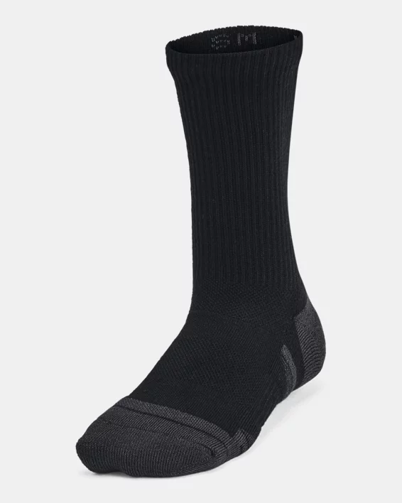 UA Performance Tech Kids 6-Pack Crew Socks - Image 2