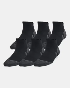 UA Performance Tech Kids 6-Pack Low Cut Socks