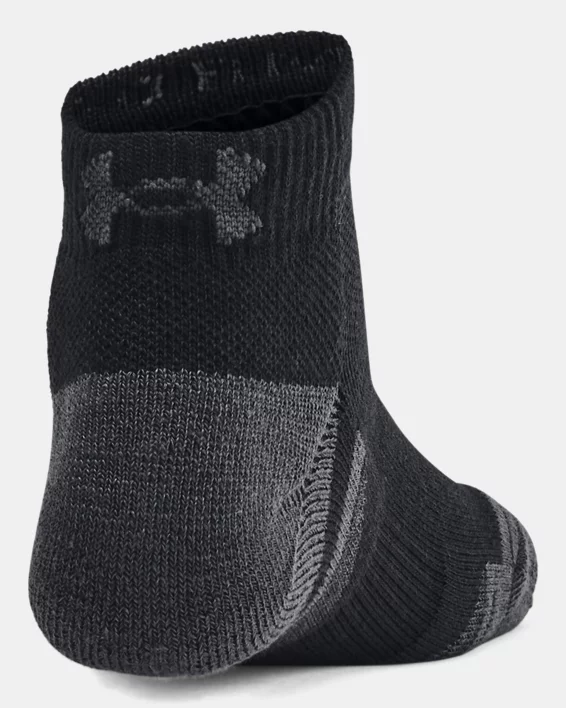 UA Performance Tech Kids 6-Pack Low Cut Socks - Image 3