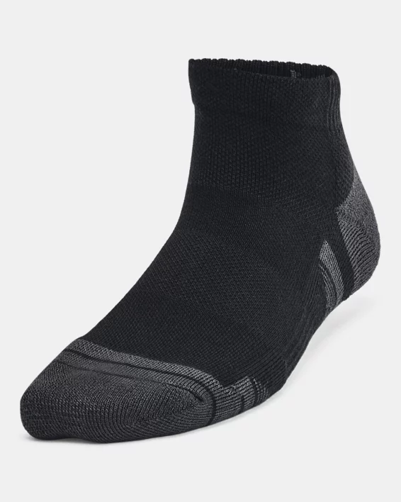 UA Performance Tech Kids 6-Pack Low Cut Socks - Image 2