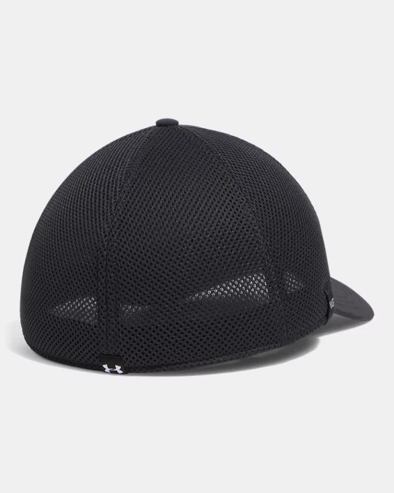 UA Drive Low Mens Stretch Fit Cap - Image 2