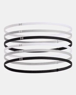 UA Mini Elastic Womens 6-Pack Headbands