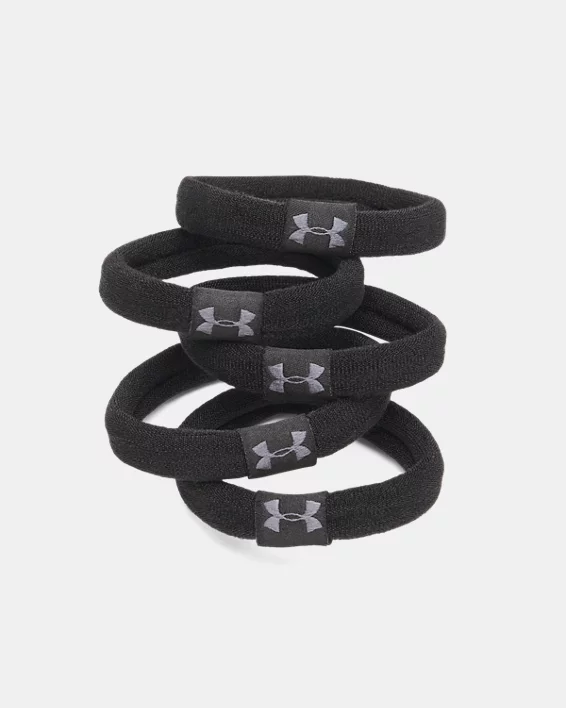 UA Soft 5-Pack Womens Hair Ties - Image 3