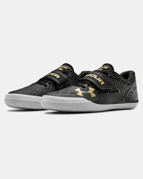 UA Centric Grip Unisex Track Shoes - Image 4