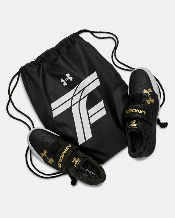 UA Centric Grip Unisex Track Shoes - Image 3