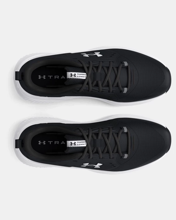 UA Commit 4 Wide (4E) Mens Training Shoes - Image 3