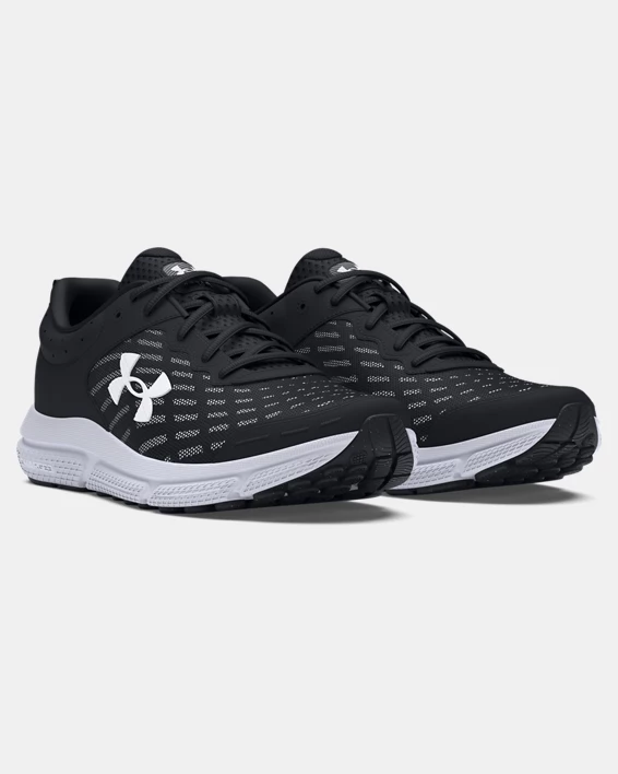 UA Charged Assert 10 Wide (4E) Mens Running Shoes - Image 4
