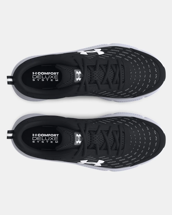 UA Charged Assert 10 Wide (4E) Mens Running Shoes - Image 3