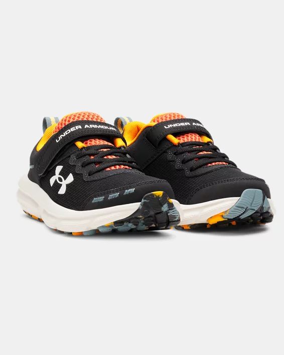 UA Assert 10 AC Boys Pre-School Running Shoes - Image 4