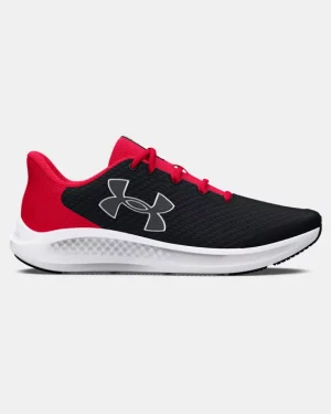 UA Charged Pursuit 3 Big Logo Boys Grade School Running Shoes