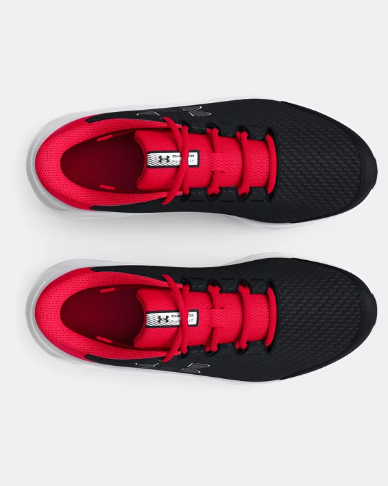 UA Charged Pursuit 3 Big Logo Boys Grade School Running Shoes - Image 3