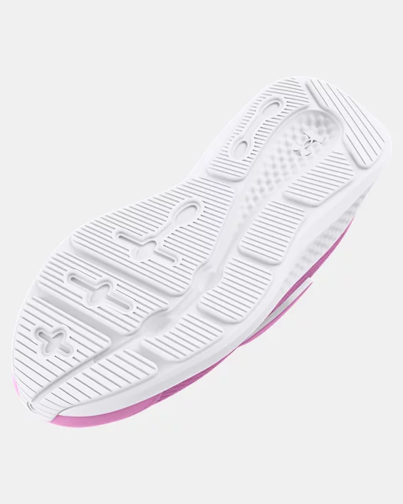 UA Pursuit 3 AC Big Logo Girls Pre-School Running Shoes - Image 5