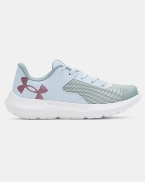 UA Outhustle 2 AL Girls Pre-School Running Shoes
