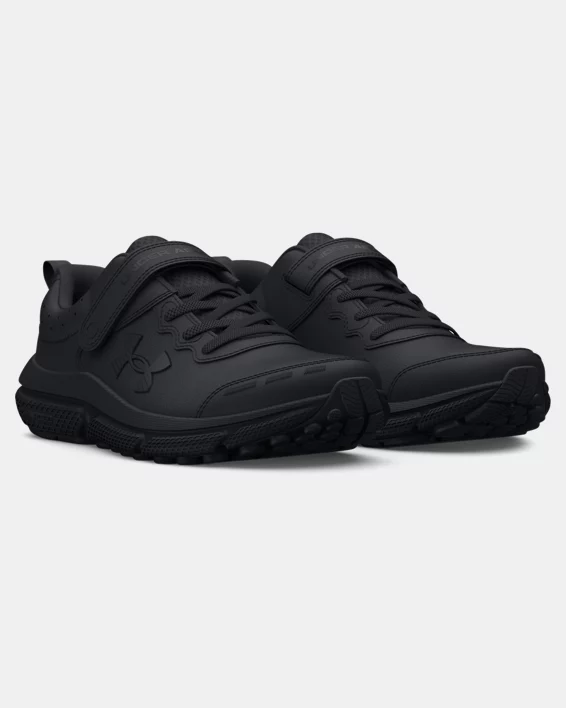 UA Assert 10 AC Synthetic Boys Pre-School Running Shoes - Image 4