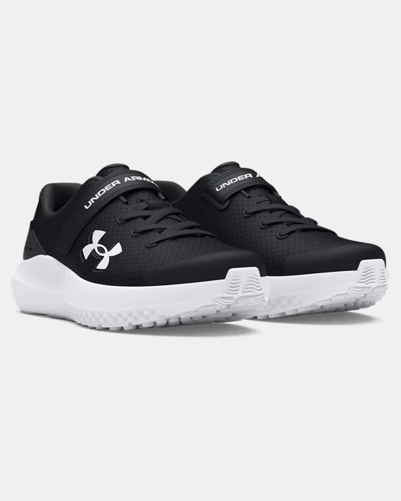 UA Surge 4 AC Boys Pre-School Running Shoes - Image 4
