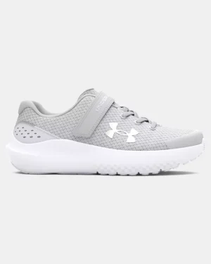 UA Surge 4 AC Running Girls Pre-School Shoes
