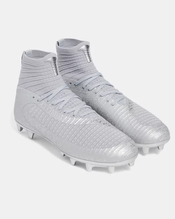 UA Highlight 2 MC Knit Mens Football Cleats - Image 4