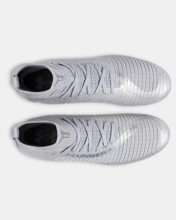 UA Highlight 2 MC Knit Mens Football Cleats - Image 3