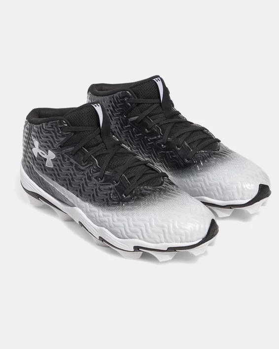 UA Spotlight Hammer Wide Mens Football Cleats - Image 4