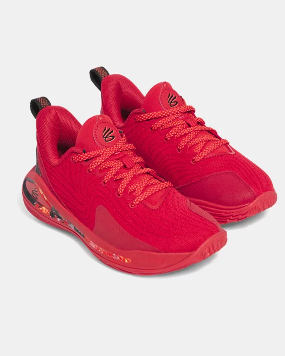 Curry 12 Spark Pre-School Basketball Shoes - Image 4