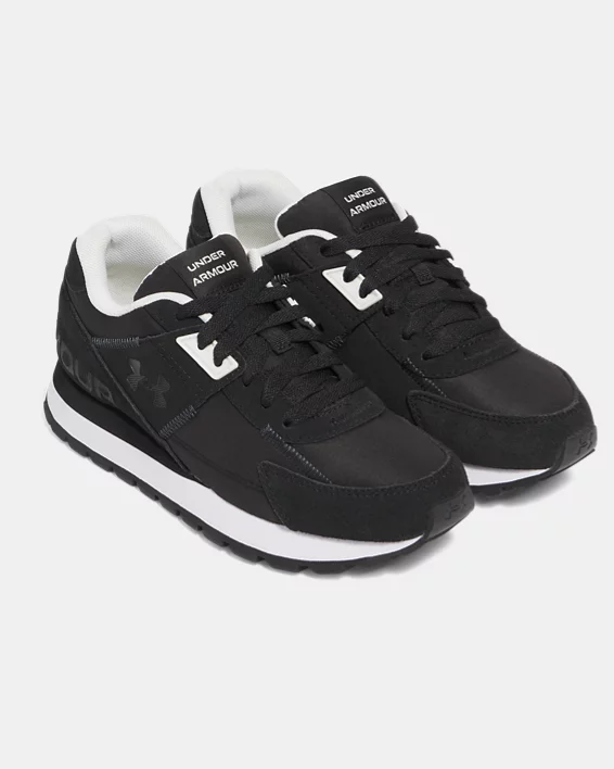 UA Essential Runner Grade School Shoes - Image 4