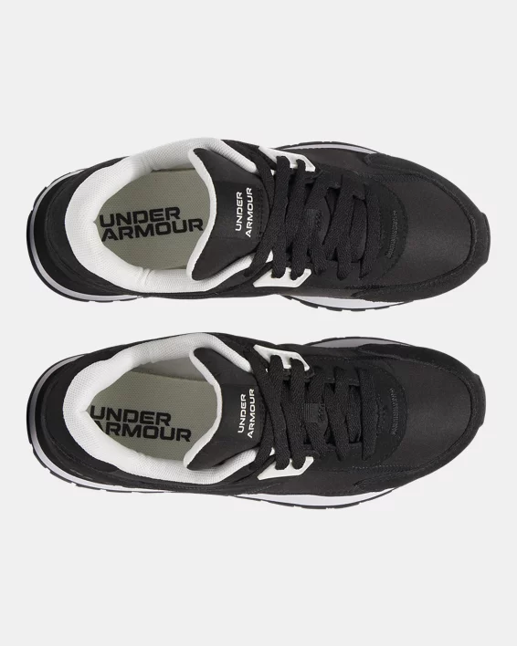 UA Essential Runner Grade School Shoes - Image 5